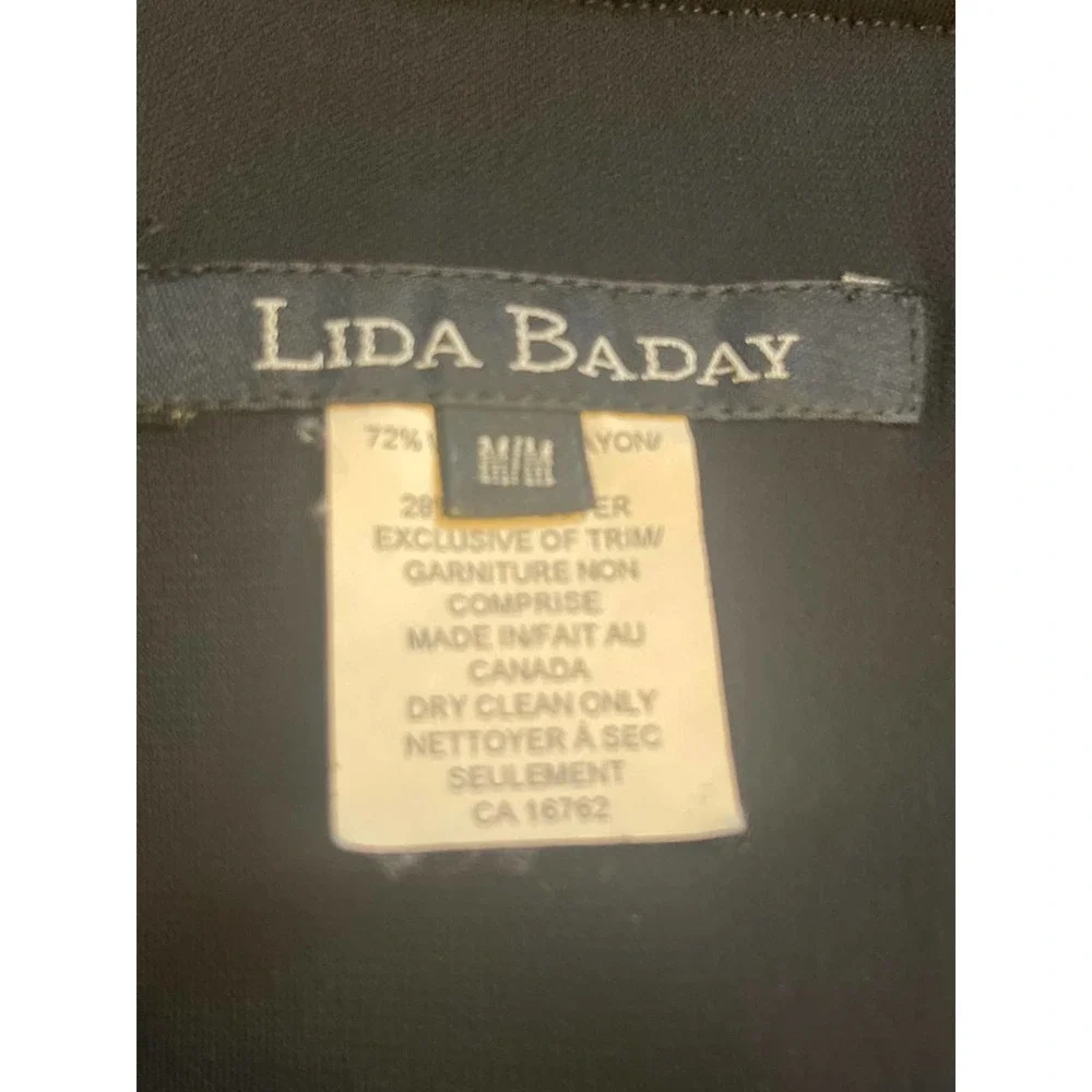 Lida‎ Baday black maxi skirt M